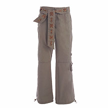 Butterfly by Matthew Williamson Light brown utility pants