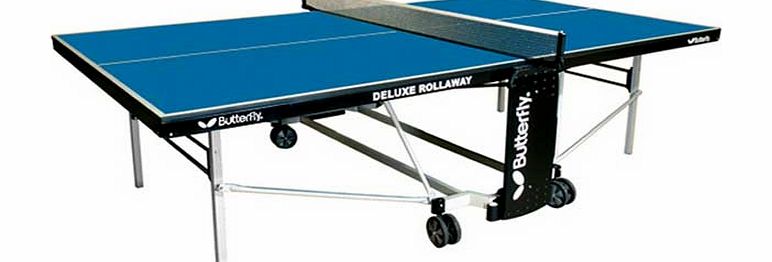 Butterfly Deluxe Indoor Rollaway Table Tennis