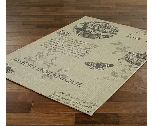 Butterfly Script Rug