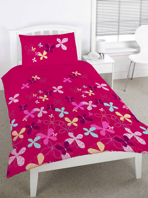 Butterfly Single Duvet Cover and
