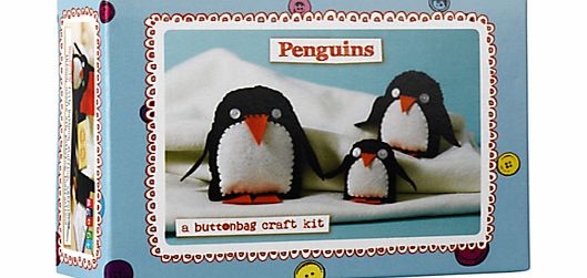 Buttonbag Penguin Craft Kit