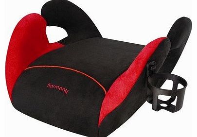 Harmony Carpooler Backless Booster Seat, Black with Red Accents Baby, NewBorn, Children, Kid, Infant