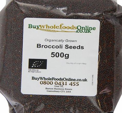 Buy Whole Foods Online Ltd. Buy Whole Foods Organic Broccoli Seeds 500 g