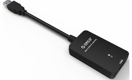 buy3ceu USB 3.0 to HDMI / DVI Adapter for Multiple Monitors up to 2048x1152 / 1920x1200 Each (DisplayLink Chipset - Windows Only) - Computer, LCD TV, and Projector Applicable