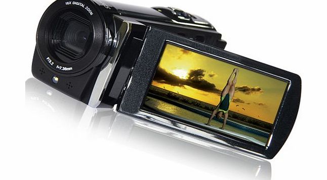 Buyee New HD 1080P 16MP Camcorder Digital Video Camera 3.0`` LCD 16x Zoom Antie_Shake