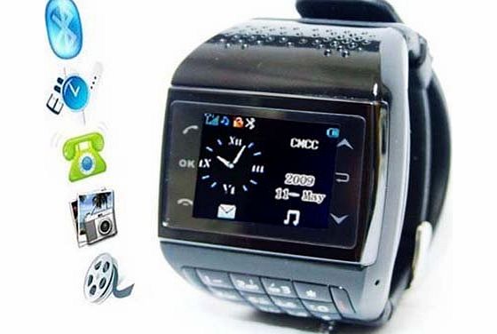 Buyer-seller Link 2013 Newest Avatar 1.3 inch mobile phone wrist watch (bluetooth, mp3/mp4 player, phone, gadget),Free