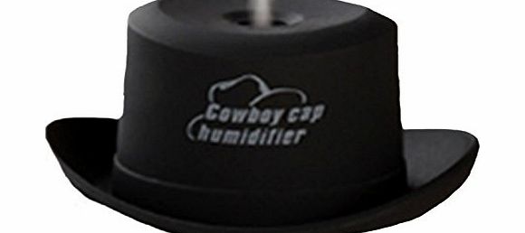 BuyHere Mini USB Powered Cowboy Cap Humidifier, White