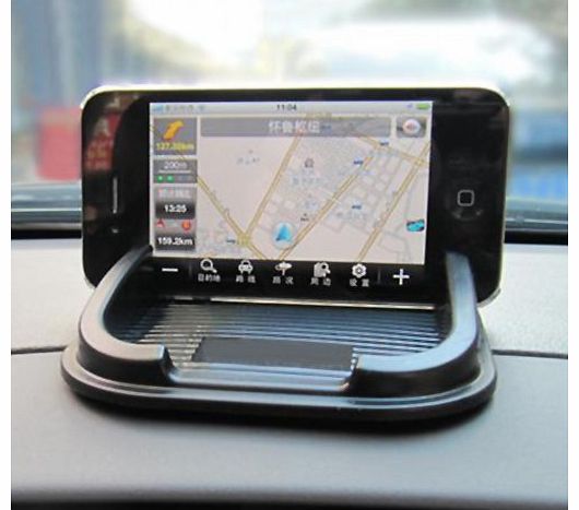  New Black Car Dashboard Sticky Pad Mat Anti Non Slip Gadget Mobile Phone Holder