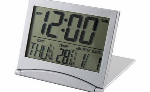 BuyinCoins Desk Digital LCD Thermometer Calendar Alarm Clock By BuyinCoins