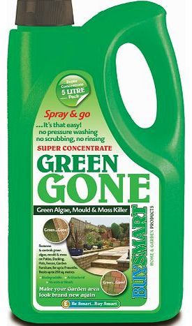 Buysmart Products 5L Green Gone Super Concentrate Algae Mould/ Moss Killer