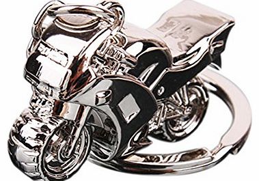 buytra Mens Gift Motorcycle design Pendant Charm Key Chain Fob Ring solid alloy