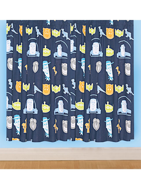 Toy Story Space Curtains 54` drop