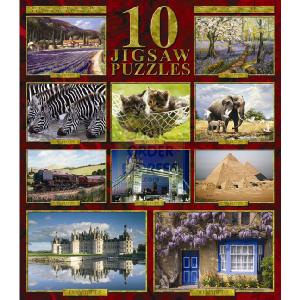 BV Leisure 10 In 1 Jigsaw Puzzle Pack