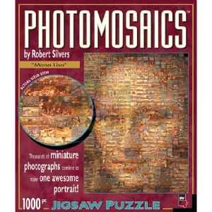 Photomosaics Mona Lisa 1000 Piece Jigsaw Puzzle