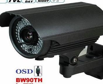 WHOLESALE PRICE, Newest BW90TH HD 1000TVL SONY IMX138 CCTV Waterproof Outdoor camera With 2.8- 12 lens ZOOM&FOCUS IR 60M-Grey