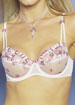 BWare Sheer Daisies balconette bra