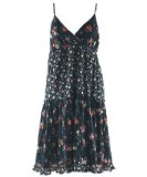 By My1stWish Flattering Floral Dress Black (14)