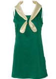 By My1stWish Mina Hepburn Bow Dress Green M / L