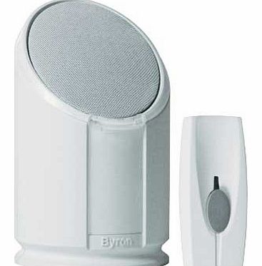 White 100m Extra Loud Flashing Light Wireless