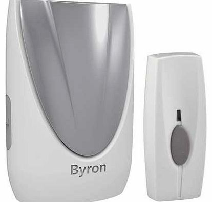 White 100m Portable Wireless Doorbell Kit