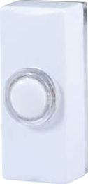 Byron, 1228[^]91945 Wired Illuminated Bell Push White 91945