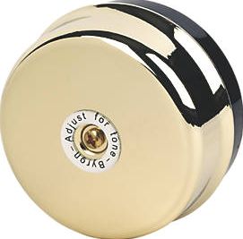 Byron, 1228[^]14337 Wired Underdome Bell Brass 14337