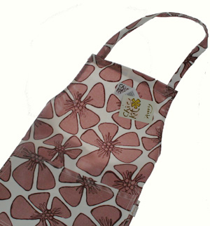 C` Est Ca Amy - Chickit Brown PVC Full Apron