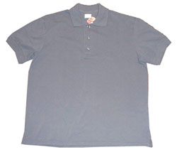 C.P Company 3 Button washed pique logo polo