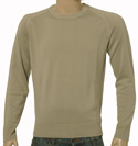 C.P. Company Light Green Round Neck Wool Sweater