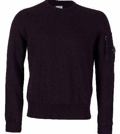 C.P Company Sleeve Goggle Sweatshirt Plum