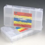 C21 Plastic Organiser Box 19.5cm X 10cm X 3cm 11-Section 3/Set