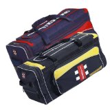 CA Gray Nicolls Powerbow Wheelie Kit Bag (Navy/Red)