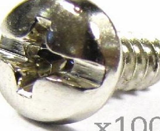 CABLEMATIC 6-32 PC Screws 6mm (100-Pack)