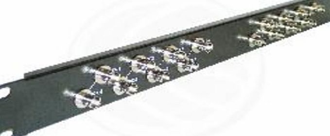 CABLEMATIC Configurable Patch Panel 16-Port BNC