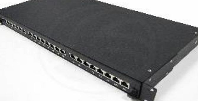 CABLEMATIC Patch panel 1U 24 RJ45 Cat.5e FTP in removable