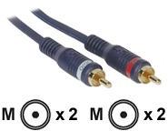 CABLES TO GO 2M VELOCITY RCA AUDIO