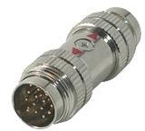 CABLES TO GO RAPIDRUN 15P DIN COUPLER M-M