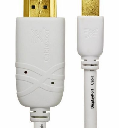 Cablesson 3m - Mini DisplayPort to HDMI Cable by Cablesson - (VIDEO Adapter lead for Apple iMac- Unibody MacBook - Pro - Air amp; PC with Mini DP etc.)**Supports Audio and New Thunderbolt Port** Full HD 1080p 
