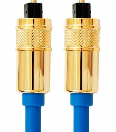 Kaiser Digital Optical Cable 10m / 10 Metre Professional Grade for PS3, PS4, Sky HD, XBOX One, LCD, LED, Plasma, Blu Ray to Connect with Home Cinema Systems, AV Amps.