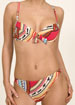 Antic push-up underwired bikini set