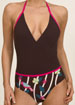 Birdie adjustable halterneck swimsuit