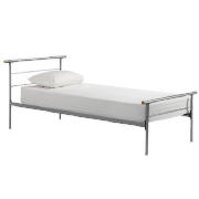Single Bed, Silver And Simmons Pocket