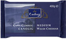 Cadog Welsh Medium Cheddar (400g) Cheapest in