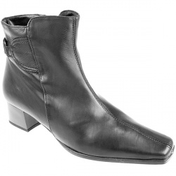 Female Cad610 Textile/Other Upper Leather Lining Ankle in Black