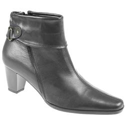 Female Cad850 Leather Upper Textile Lining Ankle in Black