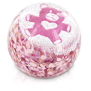 Precious Moments Pink Teddy Bear Paper