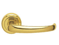 CAL Capri Door Handle - polished brass