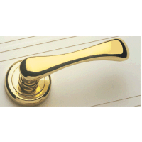 CAL Europa Door Handle - polished brass