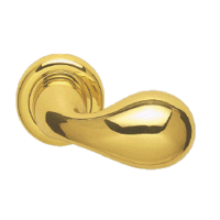CAL Gaudi Knob Door Handle - polished brass