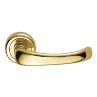 CAL Irina Door Handle - polished brass